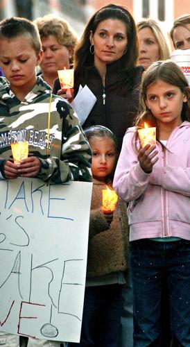 Vigil Against Domestic Violence