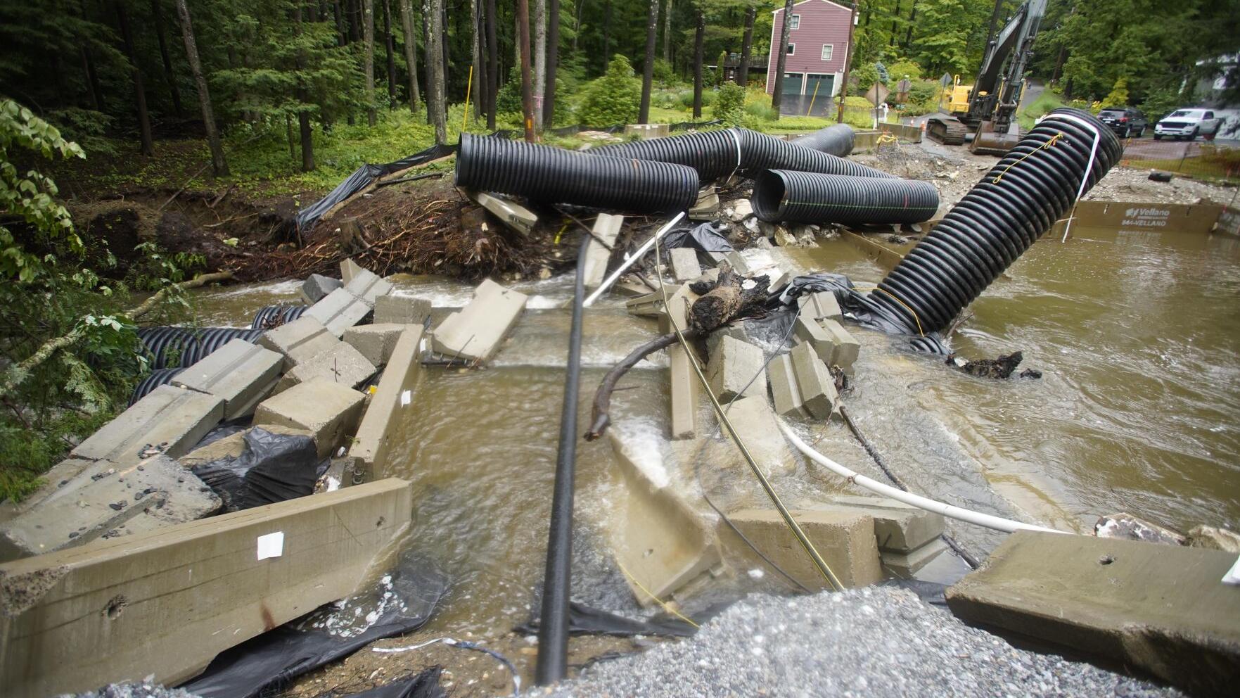 Cleanup begins after intense flooding hits Lenox, neighboring towns - Vimarsana News