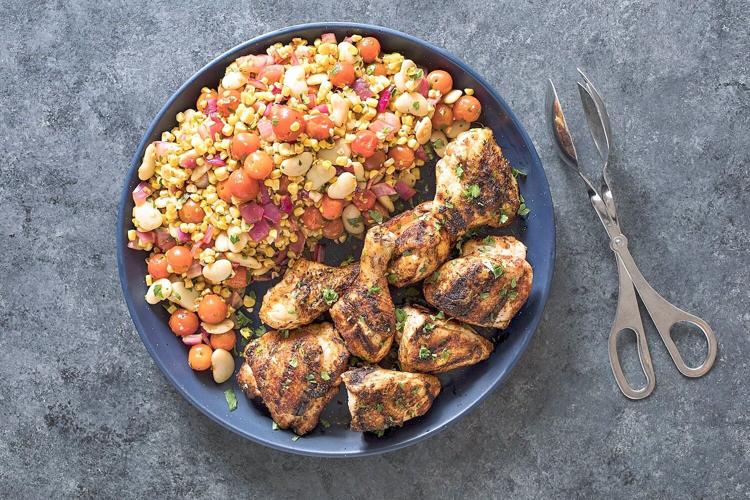Chicken dish comes together quickly on the grill