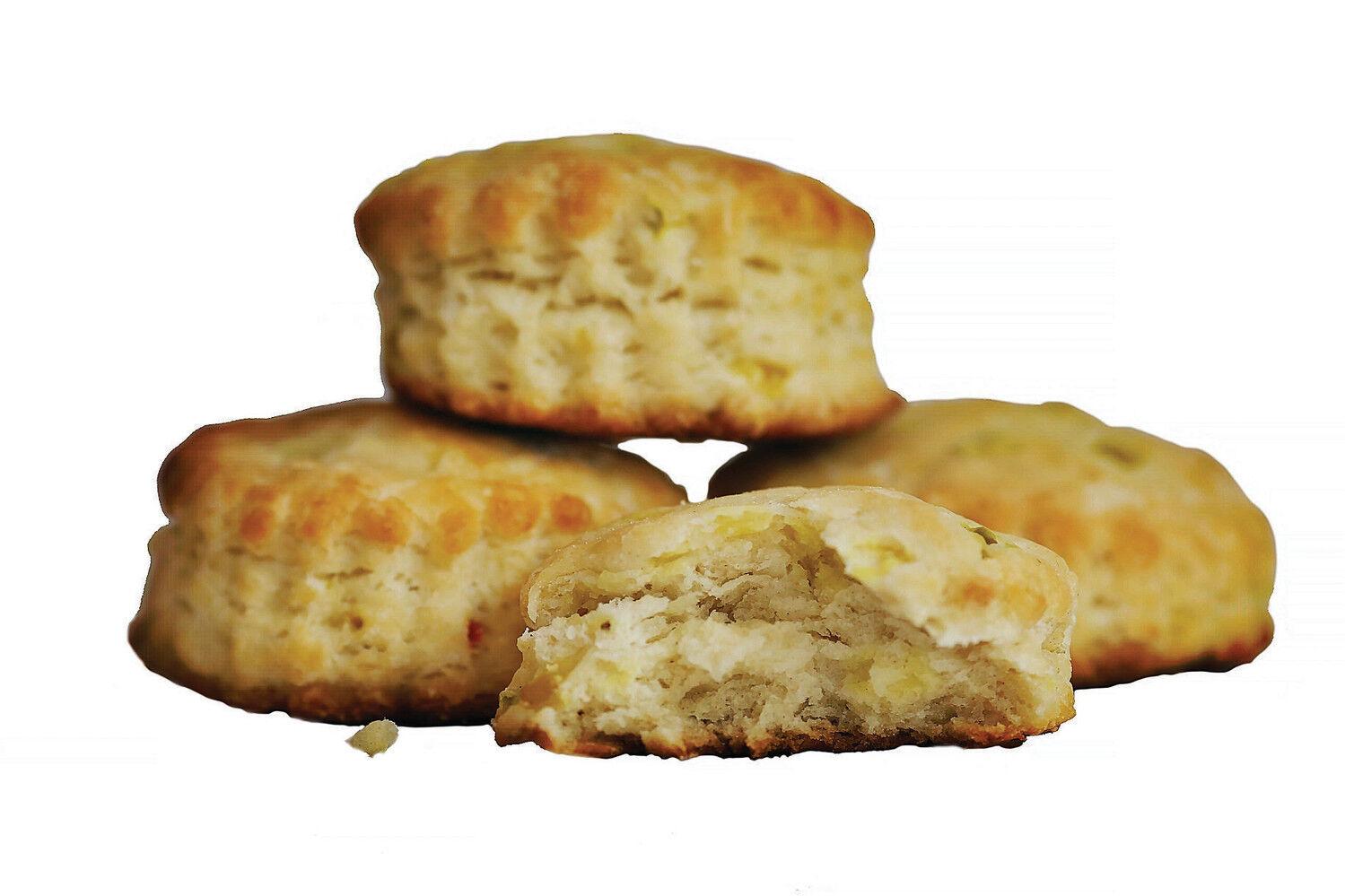 What do you do with all that pickle relish? Make biscuits, of course