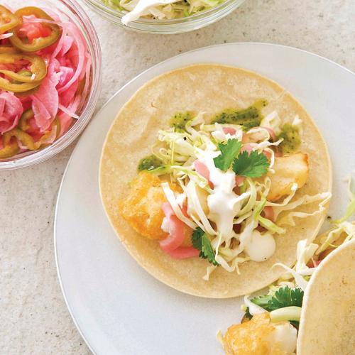 Fish tacos are a light and fresh surfside treat