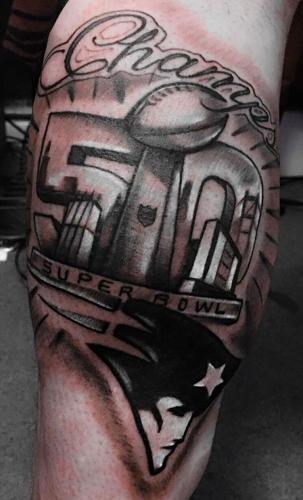 Patriots fan doesn't regret 'Super Bowl champs' tattoo - The