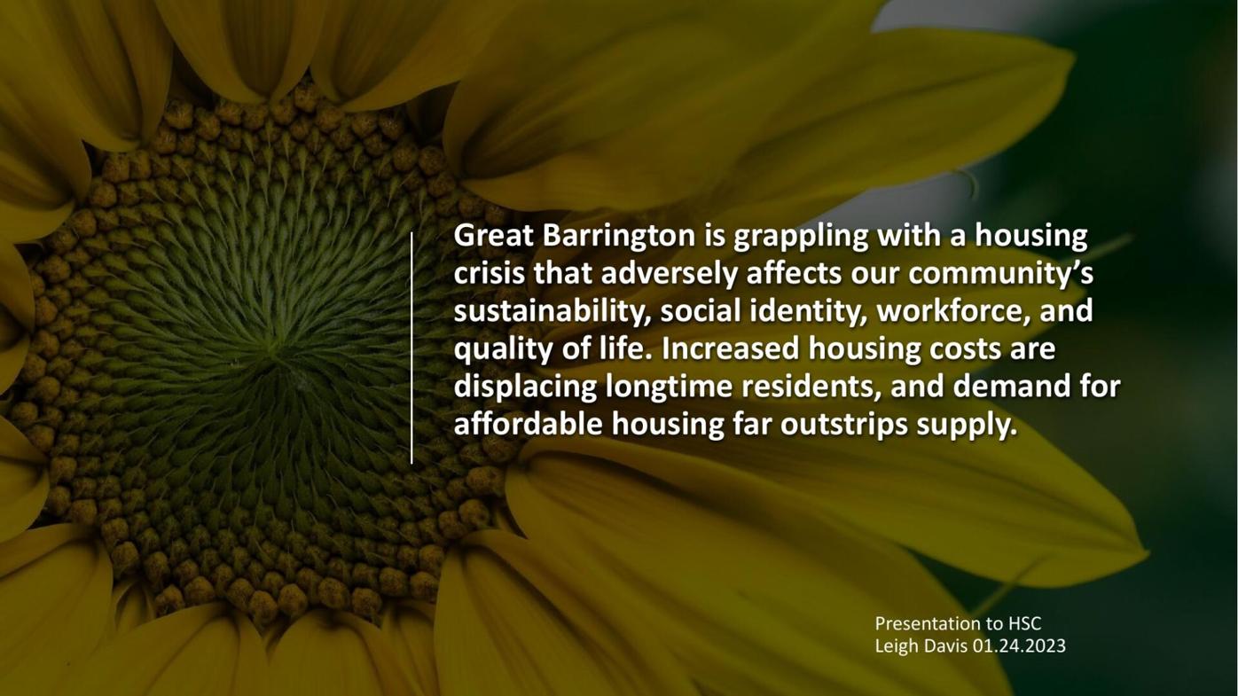 Great Barrington Affordable tax exemption