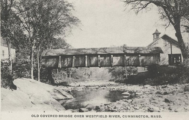 Old Covered Bridge over the Westfield River, Cummington