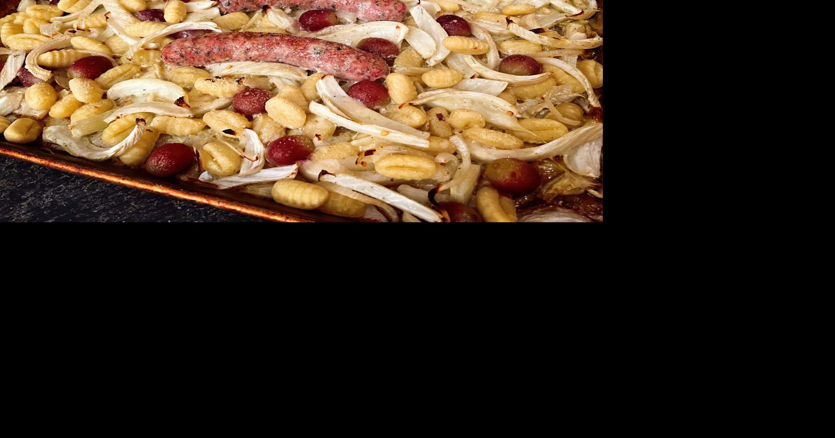 Comfort food made easy: Sheet pan gnocchi with Italian sausage