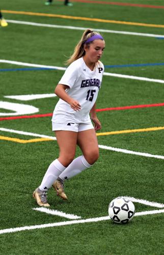 Molly Pope plays soccer