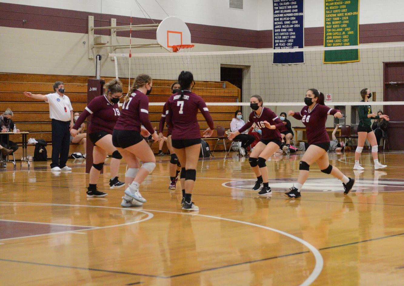 Volleyball Monument Mountain's serving success leads to win over Mount