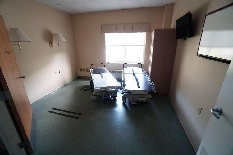 An almost empty nursing home room (copy)