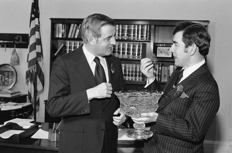 Walter Mondale and Sean Donlon 1979