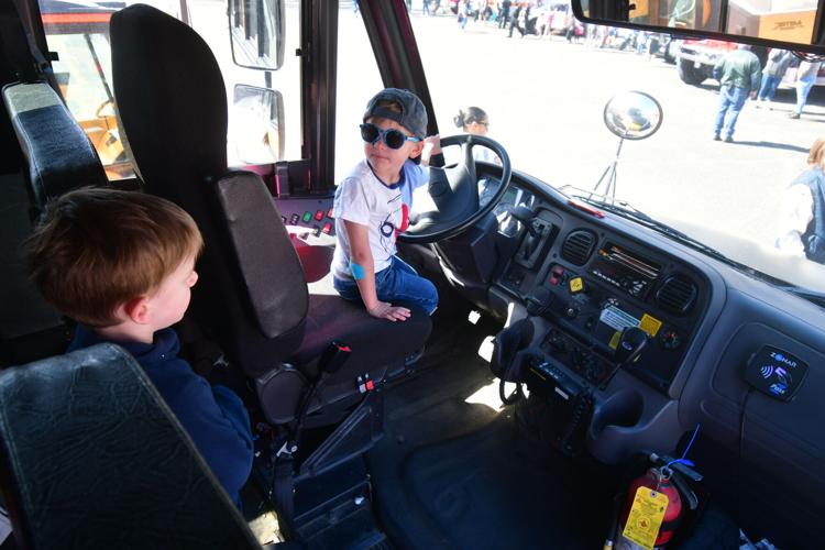Photos: Kids take the wheel at Touch a Truck event in North Adams ...