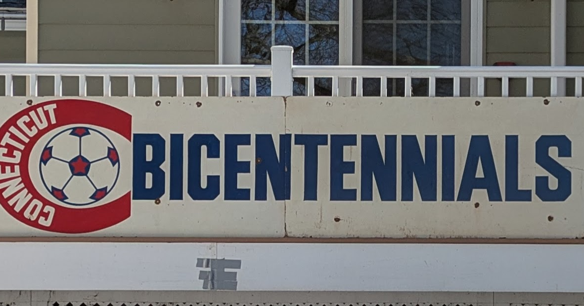 Connecticut Bicentennials sign
