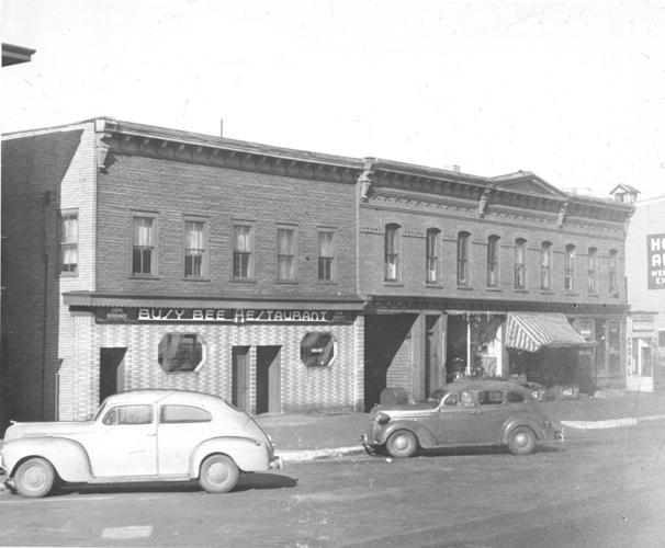 Brothers Silvio and Enrico Gamberoni, both chefs, owned the Busy Bee restaurant at 190 West St, Pittsfield. In 1946, when this photo was taken, the brothers were doubling the size of their restaurant.