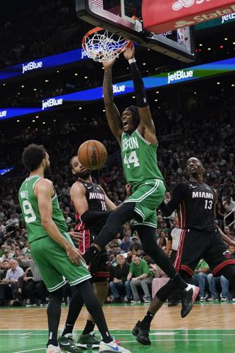 NBA: Celtics overcome Heat to keep NBA title hopes alive