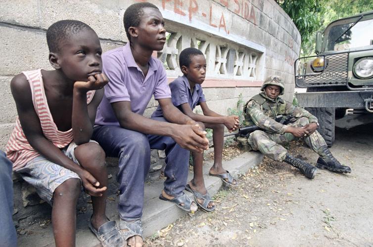 Haiti Occupation US Troops 1994