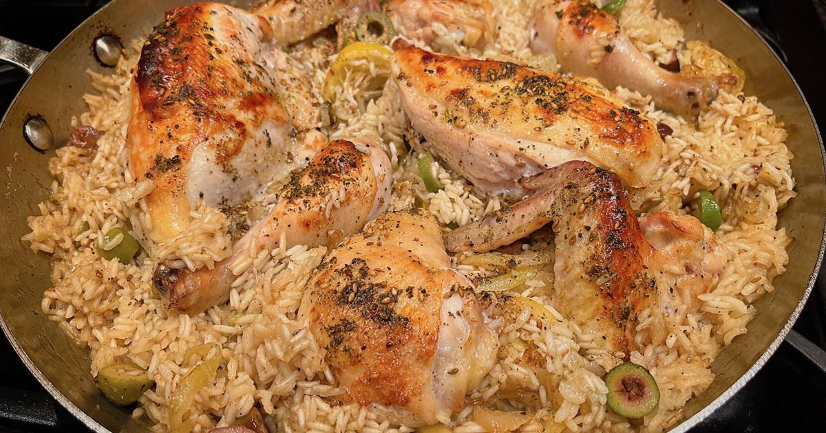 Create a delightful chicken and rice dish with this (semi) one-pot ...