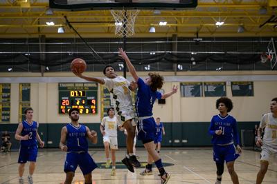 basketball player layup