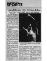 Grandchamp wins boxing debut