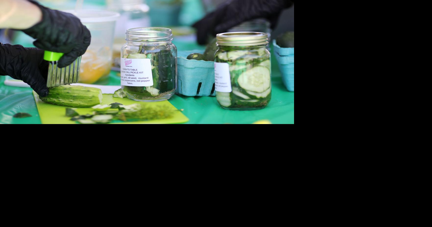 Tanner's Farm pickle making