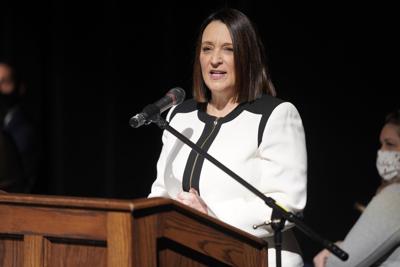 Pittsfield Mayor Linda Tyer delivers her state of the city address