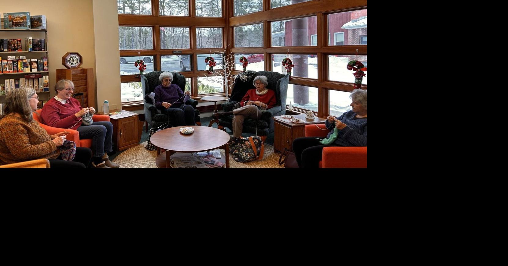 The Knit and Crochet Club in Clarksburg is stitching dozens of winter accessories for those in need