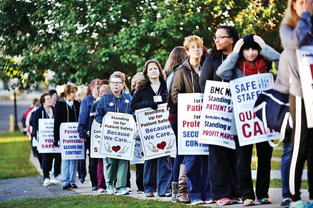 On the picket line, nurses see strike as duty to patients, community
