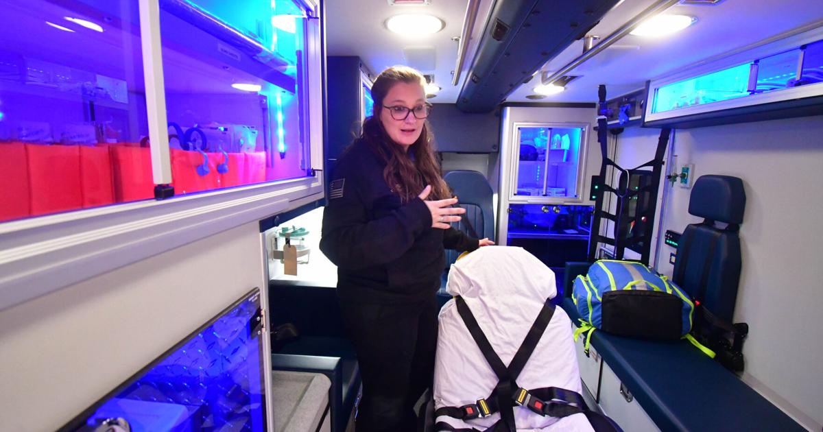 Lanesborough gets a shiny new blue ambulance, which EMTS hope will help patients and inspire others to join the squad