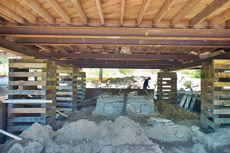 South Egremont School foundation repairs nearing completion