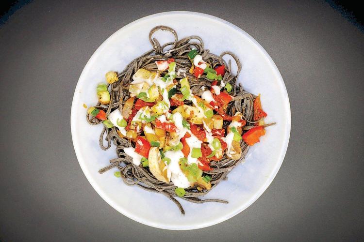 Crossover to the dark side with black bean pasta