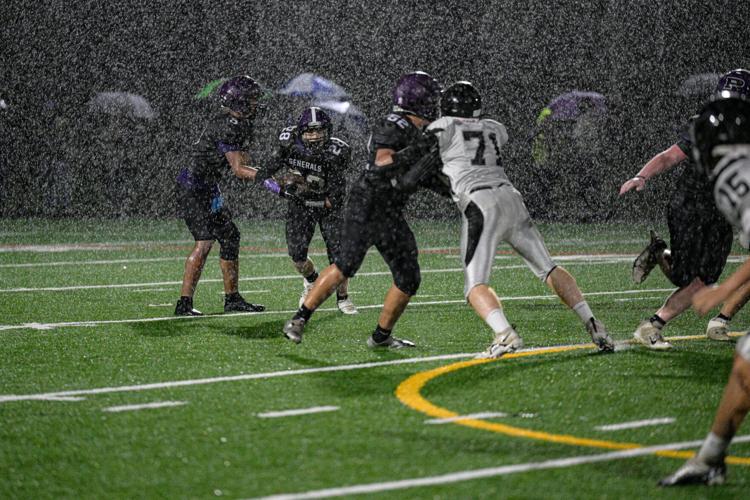 Photos Pittsfield High football hosts Longmeadow on rainy Friday night