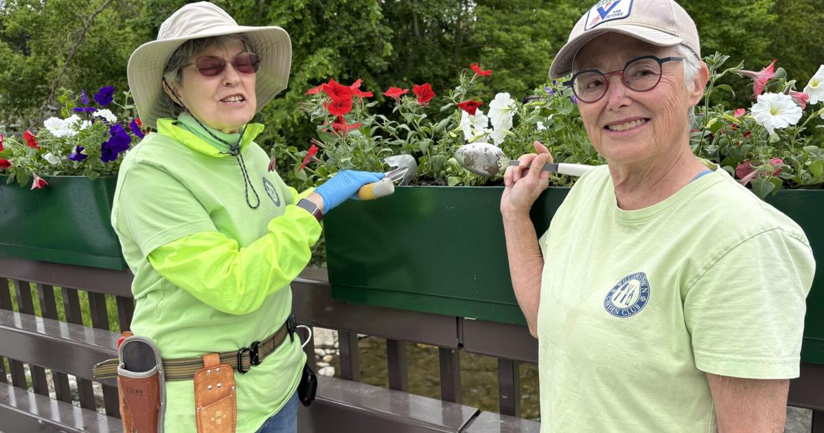 Walley Bridge blooms again as Williamstown Garden Club returns after construction