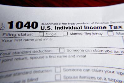 IRS Tax Form Photo
