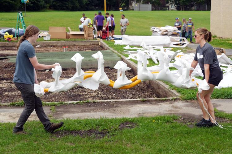 Photos Egremont Elementary School in Pittsfield gets new playground