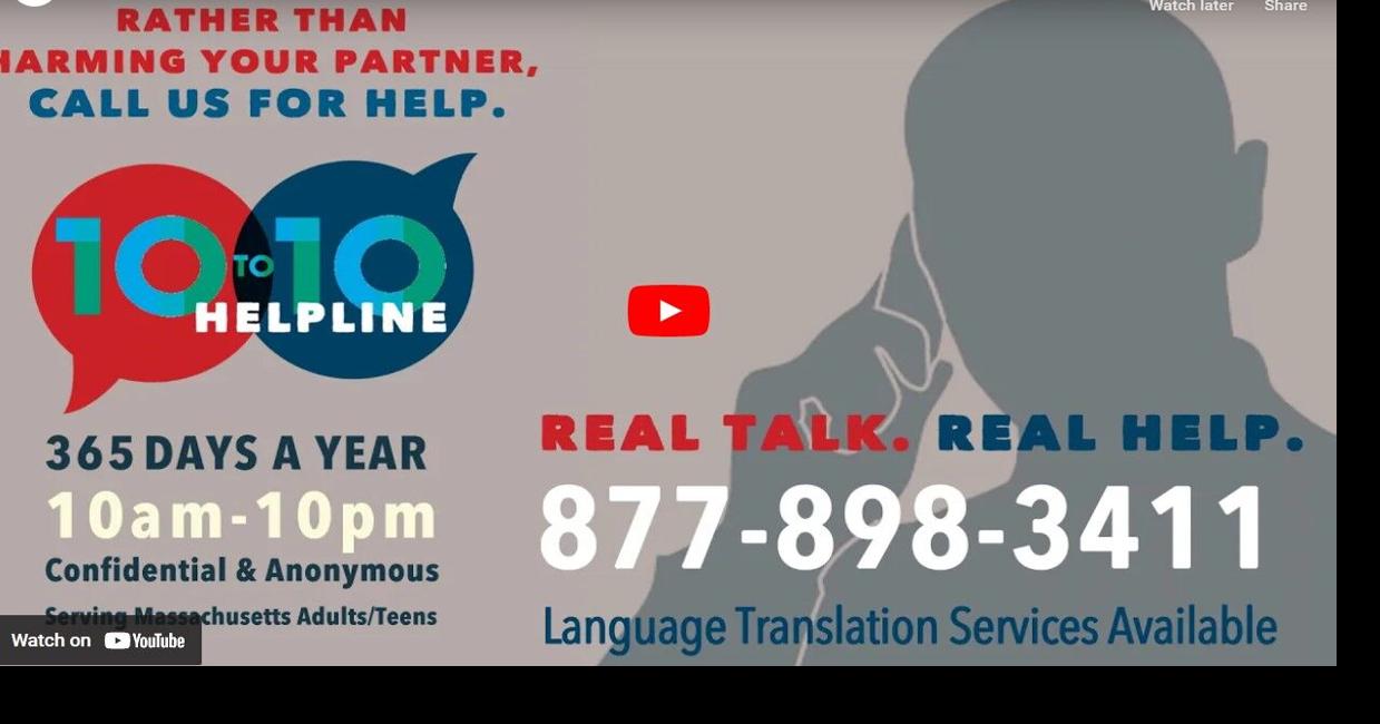 Western Massachusetts helpline a Call for Change seeks to end intimate partner violence where it