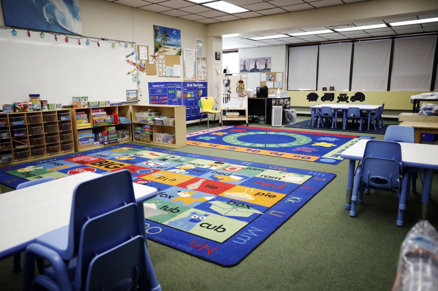 pre-k classroom at Morningside Elementary