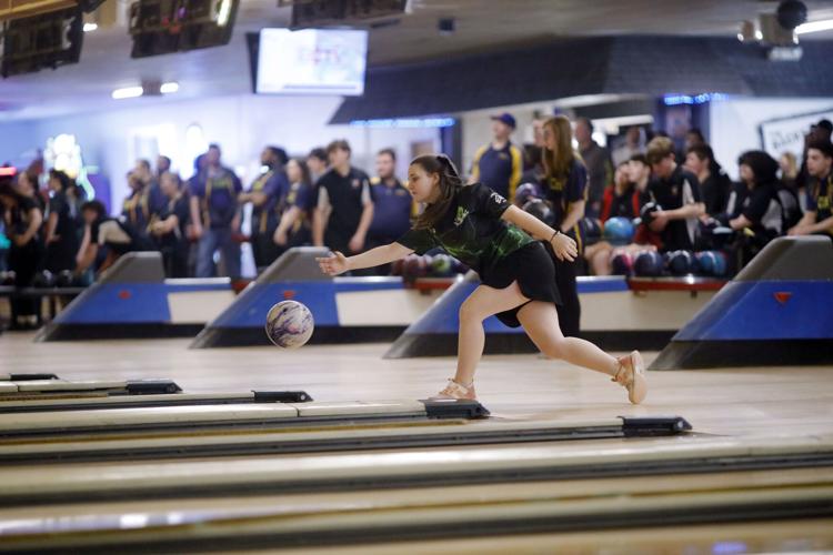 Danielle Mathes bowling