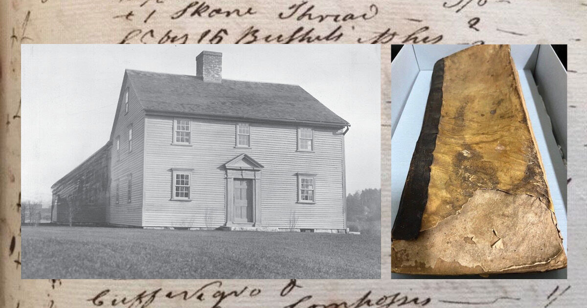 Three of Col. John Ashley's account books are about to be conserved for a look into 1700s life in South County - Vimarsana News