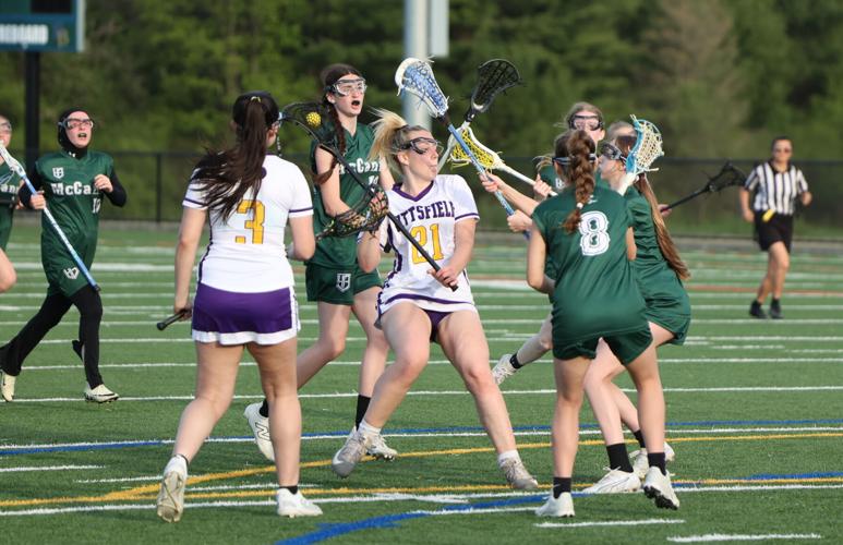 Eliza Mullen plays lacrosse
