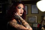 April Jordan, owner and artist, Rock'n Ink