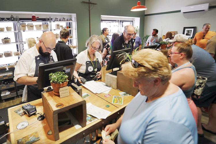 Lee's first recreational pot shop opens, offering customers an 'intimate experience'