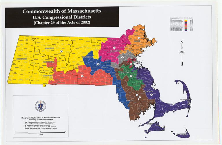 Redistricting of 1st District diluted Berkshire's influence