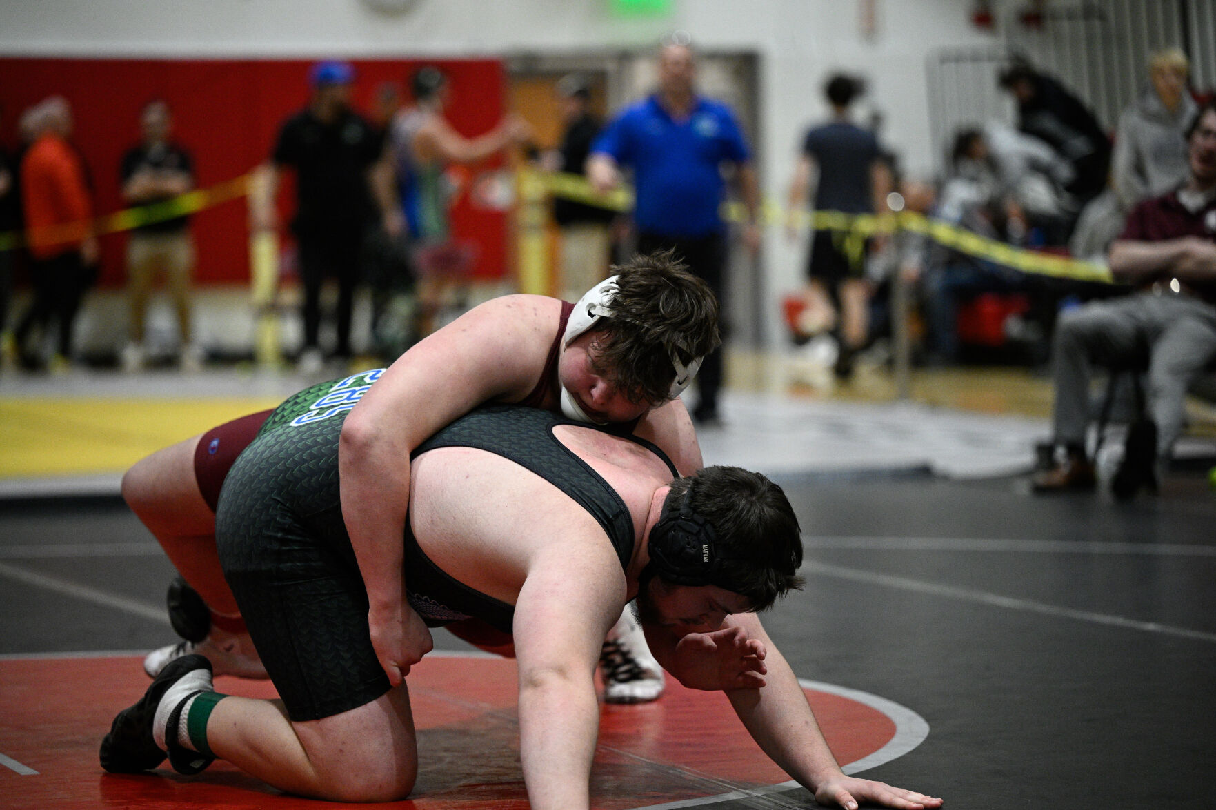 Sam St. Peter wrestling