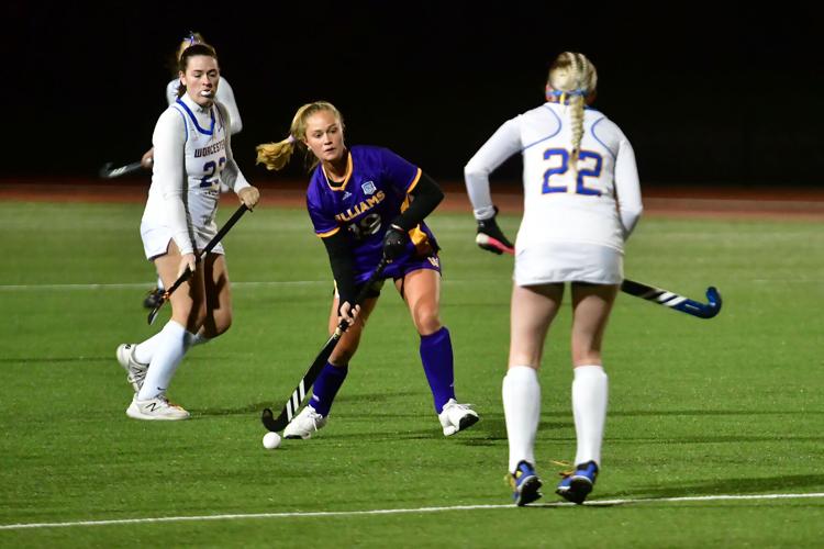 Photos Williams College Field Hockey plays Worcester in NCAA