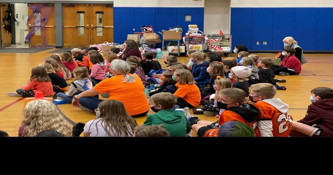 At a Lenox elementary school, students collect donations for Elizabeth