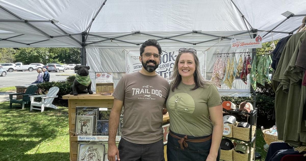 'We love dogs ... and we love living in the Berkshires.' Barkshire Dog Trading Co. offers products for dog lovers