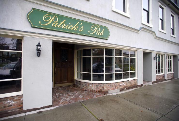 Patrick’s Pub entrance and sign