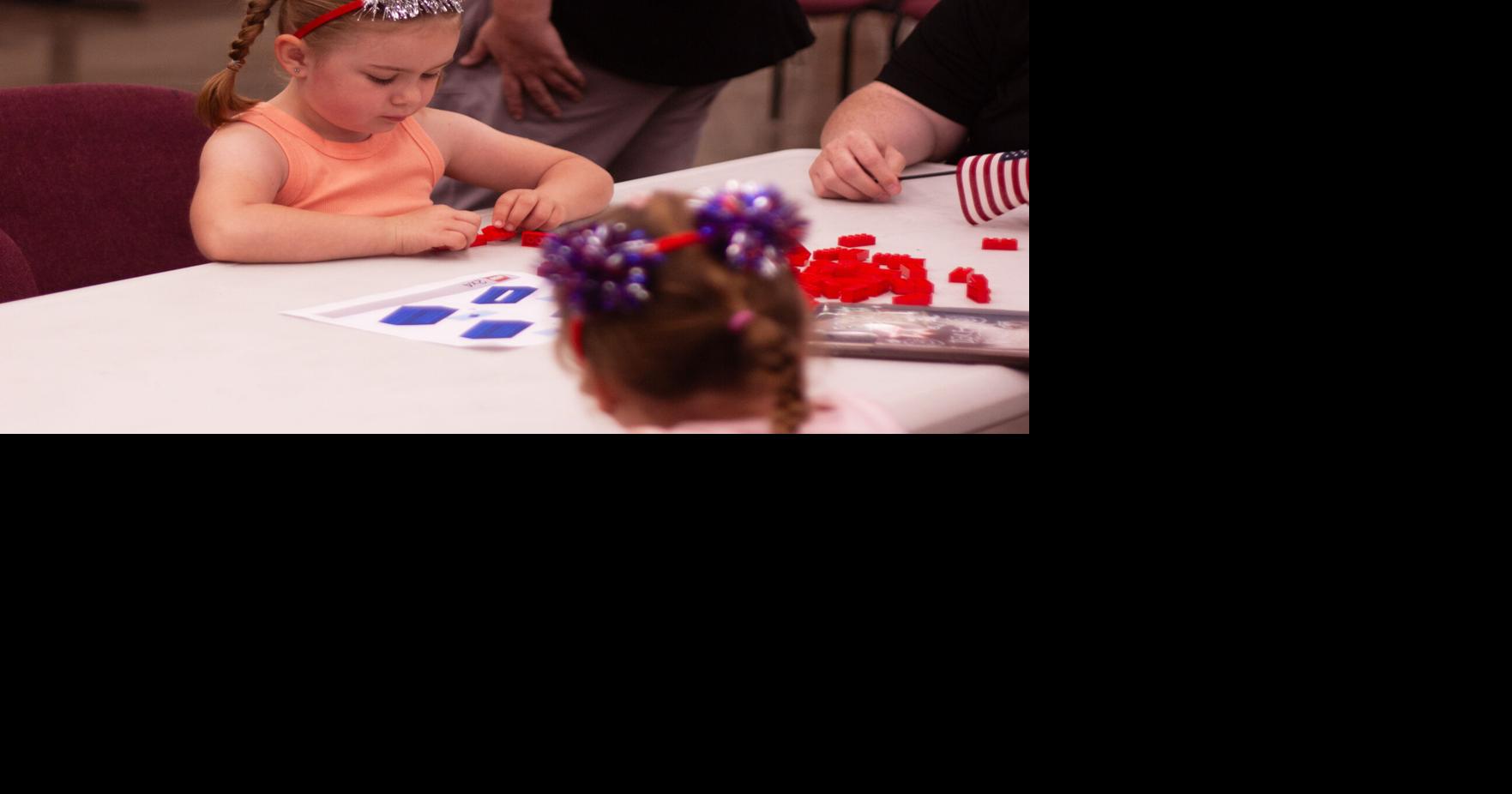 Photos: Building a Lego flag for the Boston Pops, one brick at a time