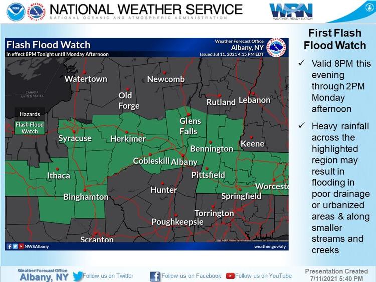 Flash flood watch in effect for Berkshire County; up to an ...