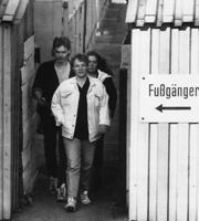 West Berliners Barred From Entering East 1989