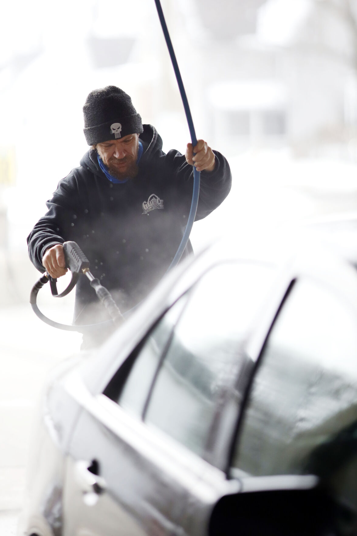 Photos Salty cars get a scrub down at Patriot Car Wash in Pittsfield