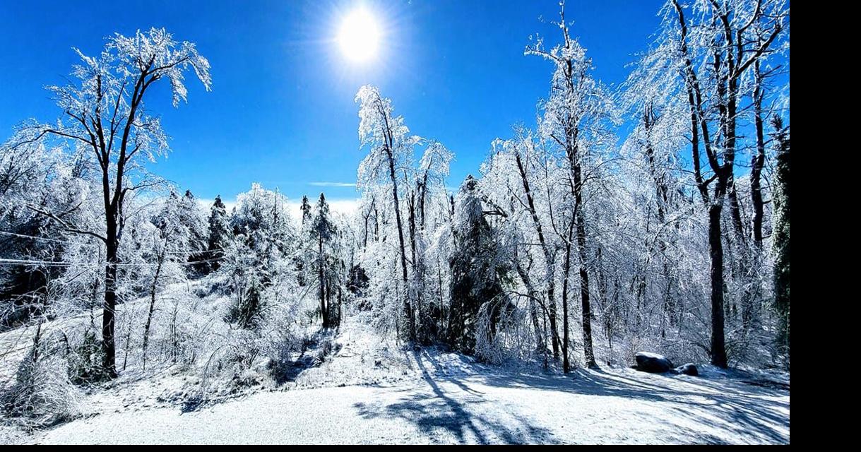 Crews work through #39 an endless list of roads #39 affected by the ice storm